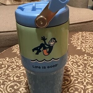 Life Is Good 20 oz Stainless Steel Tumbler